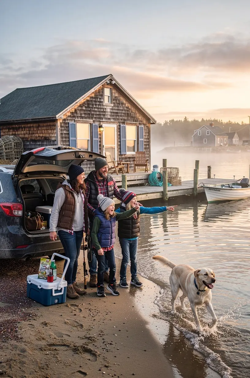 Счастливая собака наслаждается прогулкой в безопасном питомнике для путешествующих владельцев